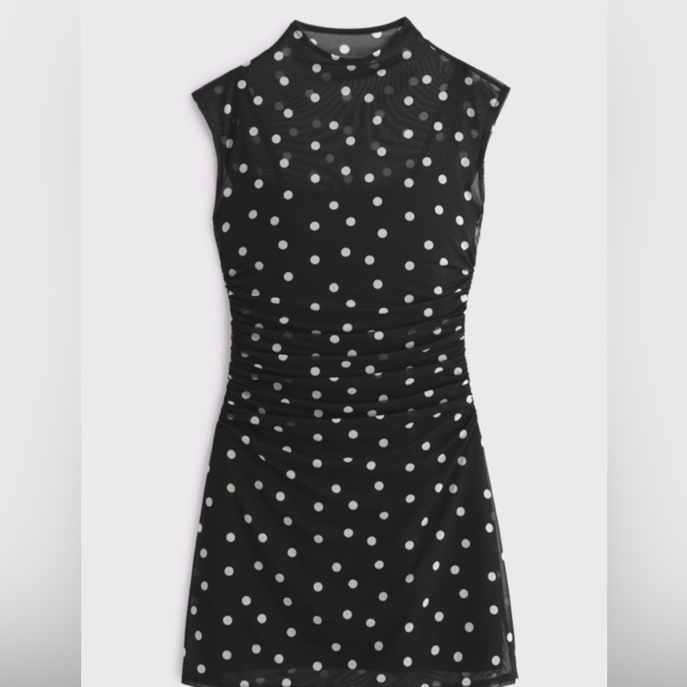The A&F Paloma Mesh Mini Dress